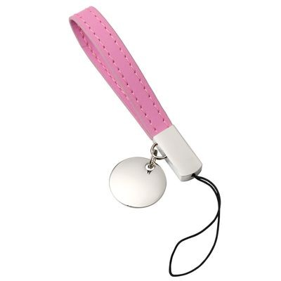 Picture of MOBILE PHONE PENDANT STRAP in Pink.
