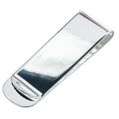 Picture of MONEY CLIP in Silver Chrome Metal