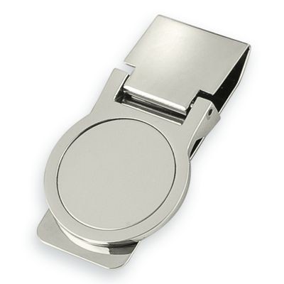 Picture of ROUND METAL MONEY CLIP.