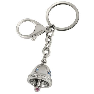 Picture of LITTLE BELL SILVER METAL KEYRING