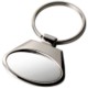 Picture of OVAL SILVER CHROME METAL KEYRING