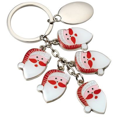 Picture of FATHER FATHER  CHRISTMAS METAL KEYRING