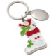 Picture of SANTA STOCKING METAL KEYRING
