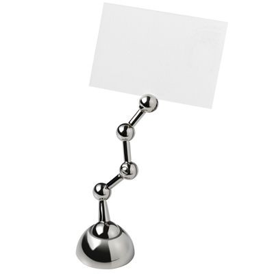 Picture of SILVER METAL DESK MEMO HOLDER.