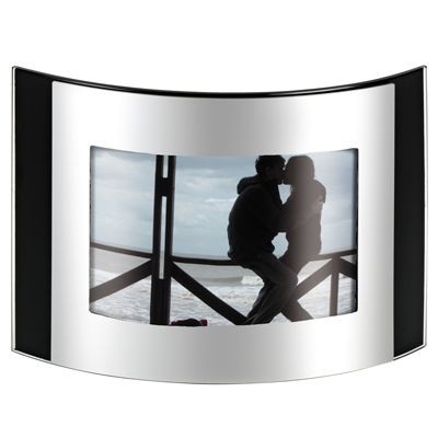 Picture of CURVE SHINY SILVER METAL PHOTO FRAME