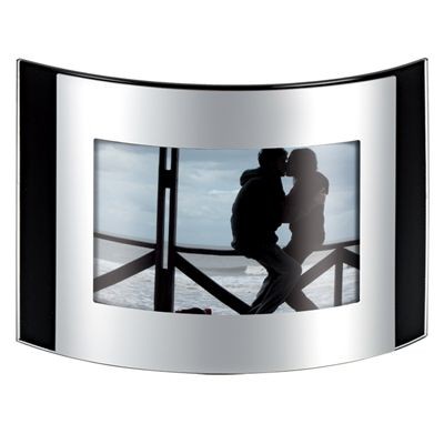 Picture of CURVE SHINY SILVER METAL PHOTO FRAME