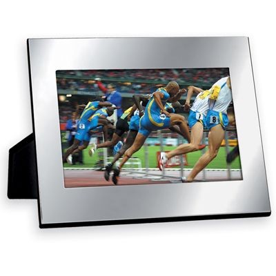 Picture of SHINY SILVER METAL PHOTO FRAME