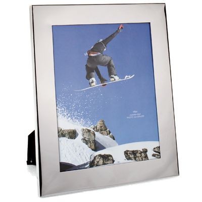 Picture of PHOTO FRAME in Silver Stainless Steel Metal.