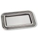 Picture of RECTANGULAR SILVER CHROME PLATED TRAY