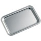 Picture of RECTANGULAR SHINY SILVER METAL TRAY