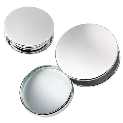 Picture of ROUND MAGNIFIER GLASS in Silver Metal