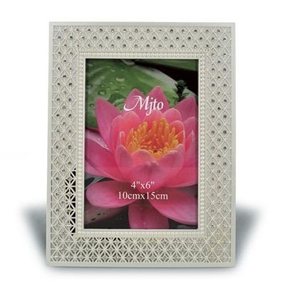 Picture of METAL PHOTO FRAME with Crystals.