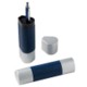 Picture of TRIANGULAR PEN PRESENTATION BOX in Blue Leather