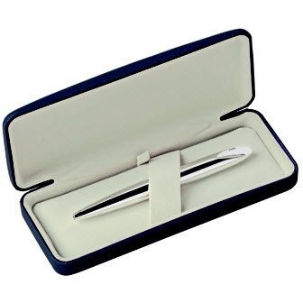 Picture of PEN PRESENTATION BOX in Blue Rubber