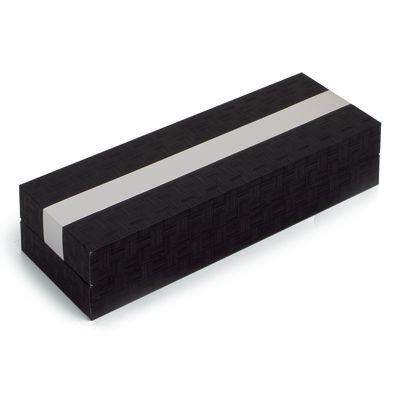 Picture of DOUBLE PEN PRESENTATION BOX in Black.