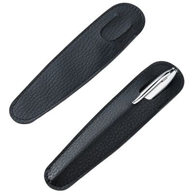 Picture of PEN PRESENTATION SLEEVE in Black Faux Leather