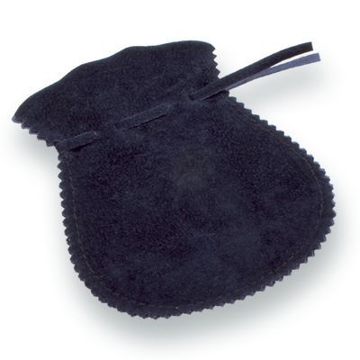 Picture of VELVET DRAWSTRING PRESENTATION POUCH in Blue.