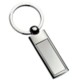 Picture of EXCLUSIVE RECTANGULAR SILVER METAL INLAY KEYRING