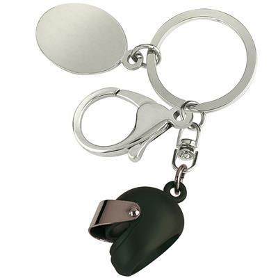 Picture of SMALL MOTOR BICYCLE HELMET KEYRING in Black