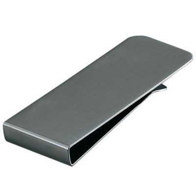 Picture of MATT SILVER METAL MONEY CLIP.