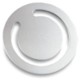 Picture of ROUND SILVER METAL CLIP BOOKMARK