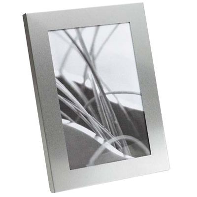 Picture of MATT ALUMINIUM SILVER METAL PHOTO FRAME.