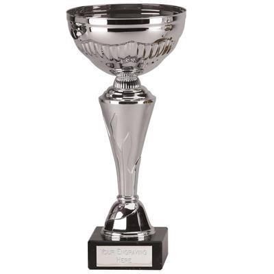 Picture of SILVER AWARD TROPHY CUP with Marble Base