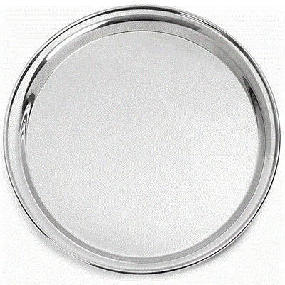 Picture of STAINLESS STEEL METAL WAITERS TRAY 12INCH