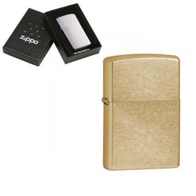 Picture of GENUINE ZIPPO LIGHTER in Gold Dust