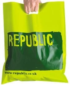 BIODEGRADABLE CARRIER BAG.