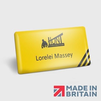 Picture of MAGNETIC NAME BADGE PLASTIC DOMED