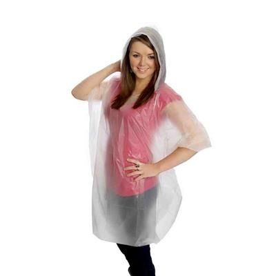 Picture of BIODEGRADABLE ECO FRIENDLY RAIN PONCHO.