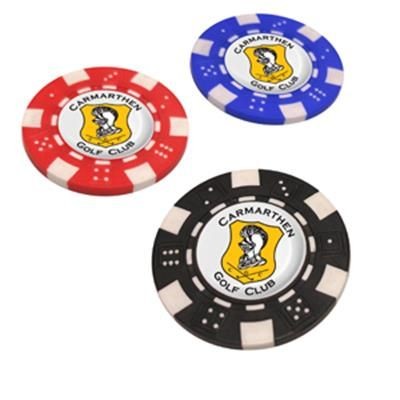 Picture of MONACO PLASTIC POKER CHIP GOLF BALL MARKER