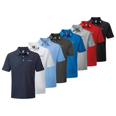 Picture of FOOTJOY STRETCH PIQUE SOLID COLOUR - ATHLETIC FIT.