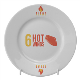 Picture of WINGED PLATE 6 INCH 17CM