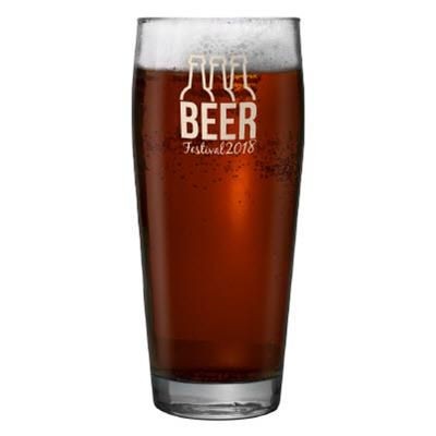 Picture of WILLI BECHER JUBILEE HALF PINT BEER GLASS.