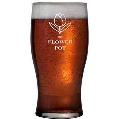 Picture of TULIP PINT BEER GLASS.