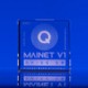 Picture of CRYSTAL GLASS CUBE AWARD AVAILABLE in 4 Sizes: 50mm