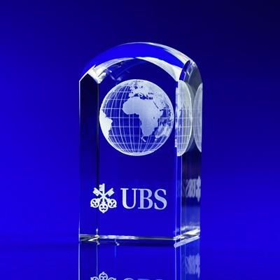 Picture of WORLD GLOBE CRYSTAL GLASS AWARD