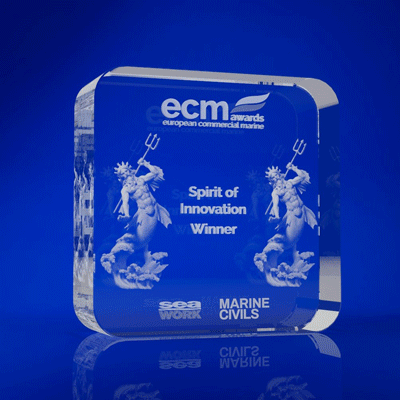 Picture of LIMELIGHT TROPHY AWARD in Crystal Crystal Sizes: 190 x 110 x 30 Mm.