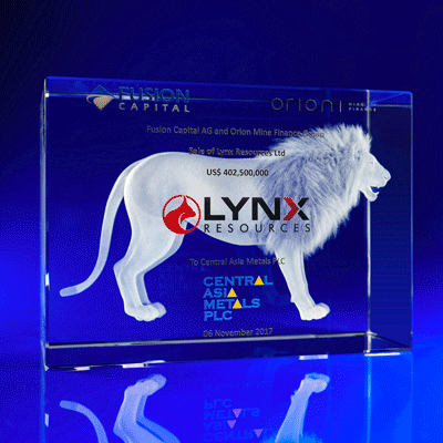 Picture of RECTANGLE CRYSTAL GLASS AWARD with 3D Laser Engraving