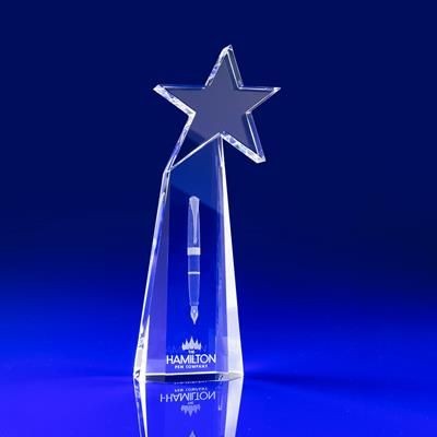 Picture of CRYSTAL GLASS STAR AWARD OR TROPHY