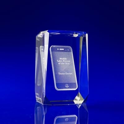 Picture of VERBIER CRYSTAL GLASS AWARD.