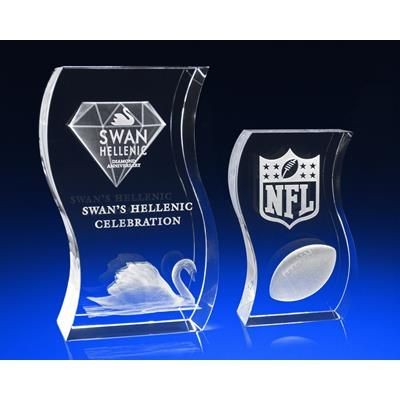 Picture of WAVE AWARD GLASS TROPHY AWARD
