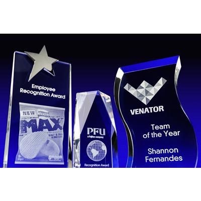 Picture of EMPLOYEE RECOGNITION CRYSTAL GLASS AWARDS & STAFF GIFT IDEA.