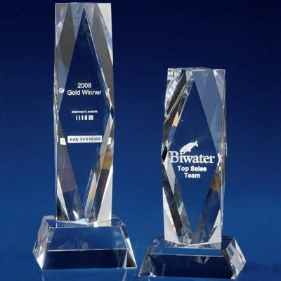 Picture of CRYSTAL GLASS PRESIDENT AWARD OR TROPHY AWARD.