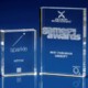 Picture of CRYSTAL GLASS PLAQUE PAPERWEIGHT