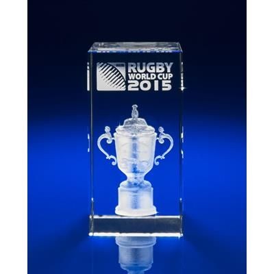 Picture of RUGBY TROPHY, AWARD & GIFT IDEAS CRYSTAL GLASS.