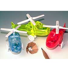 Picture of PLASTIC HELICOPTER PENCIL SHARPENER