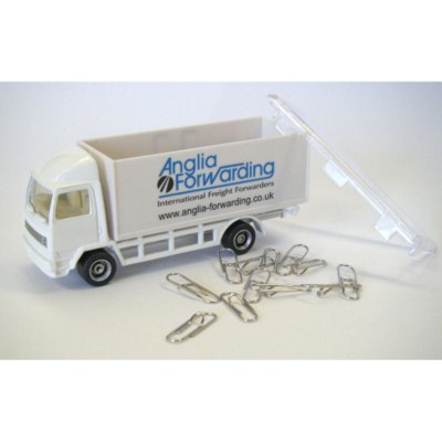 Picture of PAPERCLIP TRUCK MODEL in White.